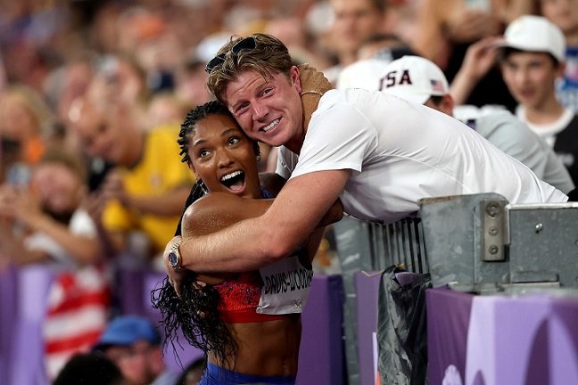 Tara Davis Woodhall Husband